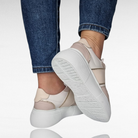 Pantofi Damă Casual Confort Din Piele 5138 [3]