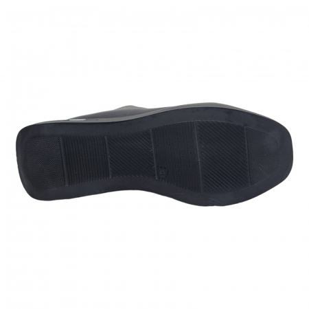Pantofi Damă Casual Confort Din Piele Negru 5108 [5]