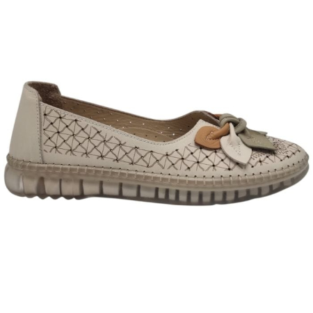 Femei - Pantofi Damă Casual Din Piele Naturală 25439