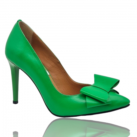 Pantofi cu Toc - Pantofi Damă Eleganți Din Piele Naturală 15023