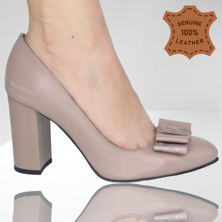 Pantofi Damă Eleganți Din Piele Naturală 15025 [1]