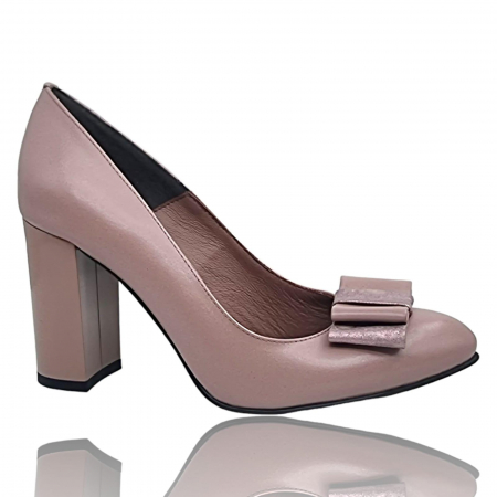 Pantofi cu Toc - Pantofi Damă Eleganți Din Piele Naturală 15025