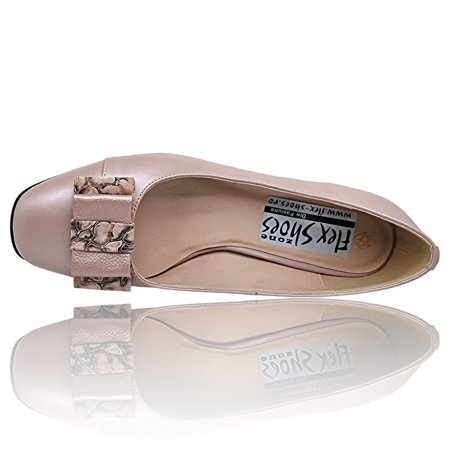 Pantofi Damă Eleganți Din Piele Naturală Cappuccino15036 [3]