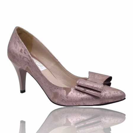 Pantofi cu Toc - Pantofi Damă Eleganți Din Piele Naturală 15042