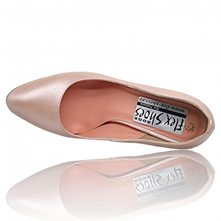 Pantofi Damă Eleganți Din Piele Naturală Nude 15043 [4]