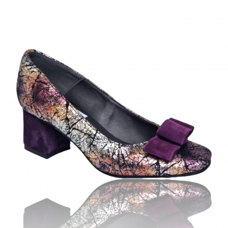 Pantofi cu Toc - Pantofi Damă Eleganți Din Piele Naturală 15056