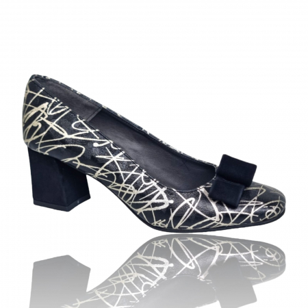Pantofi cu Toc - Pantofi Damă Eleganți Din Piele Naturală 15063