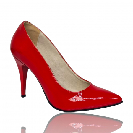Pantofi cu Toc - Pantofi Damă Eleganți Din Piele Naturală 15074
