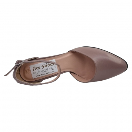 Pantofi Damă Eleganți Din Piele Naturală 15078 [2]