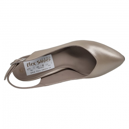 Pantofi Damă Eleganți Din Piele Naturală 15079 [3]