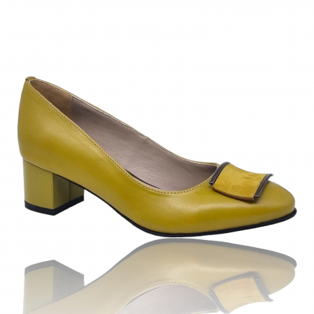 Pantofi cu Toc - Pantofi Damă Eleganți Din Piele Naturală 15088