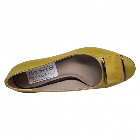 Pantofi Damă Eleganți Din Piele Naturală 15088 [3]