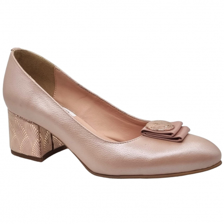 Pantofi cu Toc - Pantofi Damă Eleganți Din Piele Naturală 15091