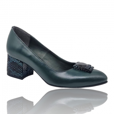 Pantofi cu Toc - Pantofi Damă Eleganți Din Piele Naturală 15092