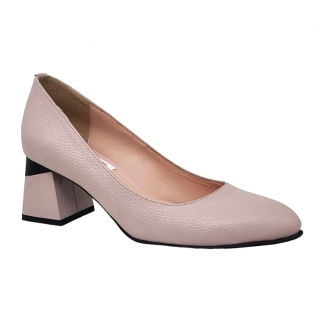 Pantofi cu Toc - Pantofi Damă Eleganți Din Piele Naturală 16013