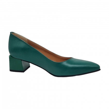 Pantofi cu Toc - Pantofi Damă Eleganți Din Piele Naturală 16020