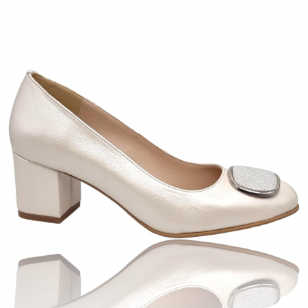 Pantofi cu Toc - Pantofi Damă Eleganți Din Piele Naturală 3160