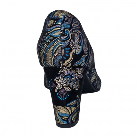 Pantofi Damă Eleganți Din Piele Naturală Neagră Regală 16037 [7]