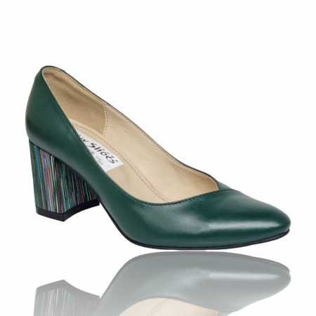 Pantofi cu Toc - Pantofi Damă Eleganți Din Piele Naturală 16039
