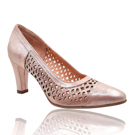 Pantofi cu Toc - Pantofi Damă Eleganți Din Piele Naturală 16044