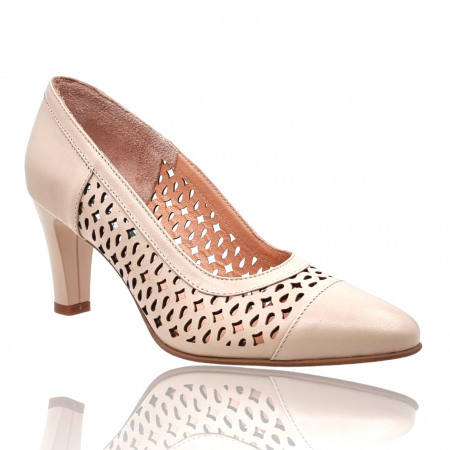 Pantofi cu Toc - Pantofi Damă Eleganți Din Piele Naturală 16046