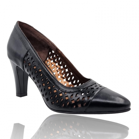 Pantofi cu Toc - Pantofi Damă Eleganți Din Piele Naturală 16048