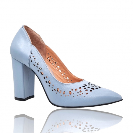 Pantofi cu Toc - Pantofi Damă Eleganți Din Piele Naturală 16050
