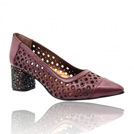 Pantofi cu Toc - Pantofi Damă Eleganți Din Piele Naturală 16053