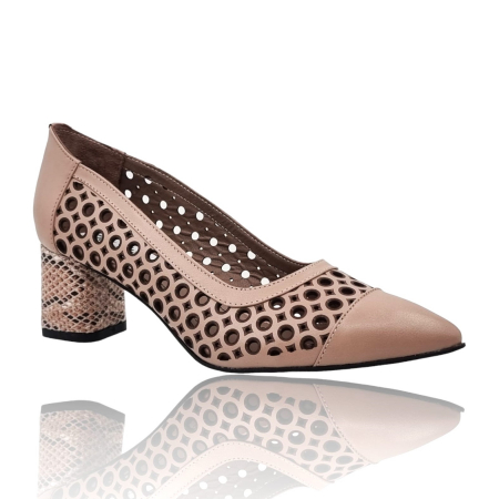Pantofi cu Toc - Pantofi Damă Eleganți Din Piele Naturală 16055