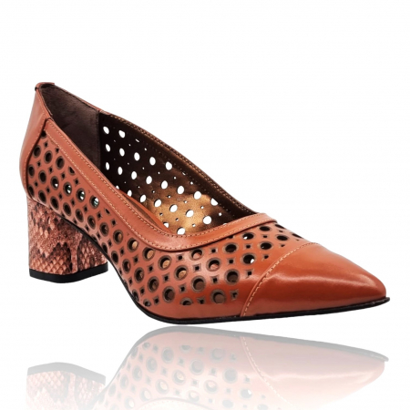 Pantofi cu Toc - Pantofi Damă Eleganți Din Piele Naturală 16057