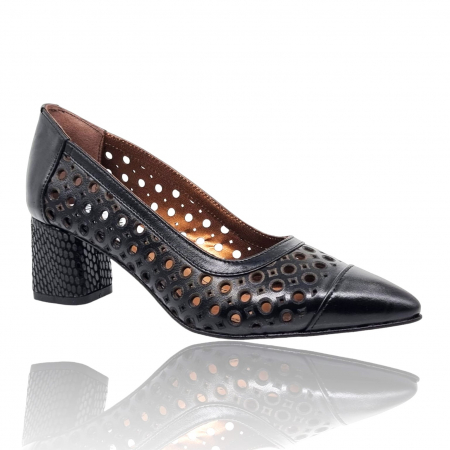 Pantofi cu Toc - Pantofi Damă Eleganți Din Piele Naturală 16058