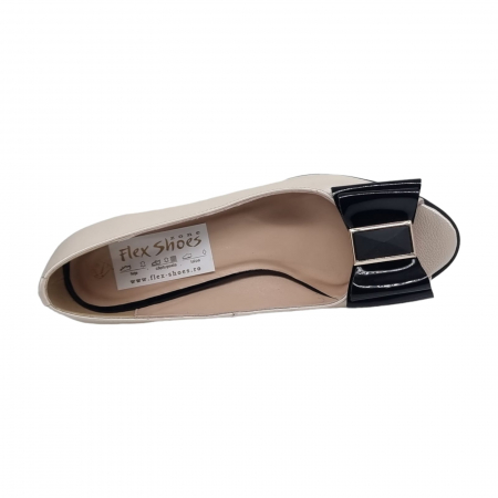 Pantofi Damă Eleganți Din Piele Naturală 16005 [3]