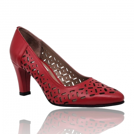 Pantofi cu Toc - Pantofi Damă Eleganți Din Piele Naturală 16064
