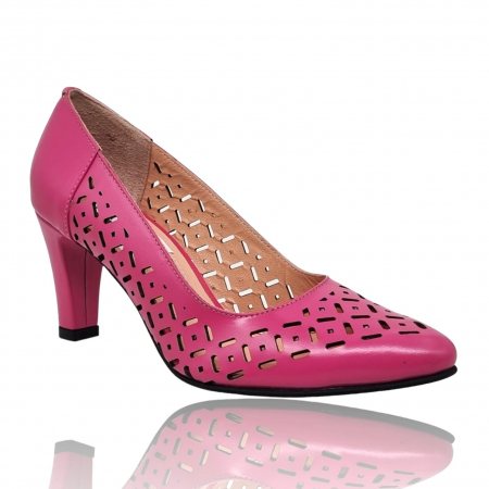 Pantofi cu Toc - Pantofi Damă Eleganți Din Piele Naturală 16065