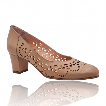 Pantofi cu Toc - Pantofi Damă Eleganți Din Piele Naturală 16067