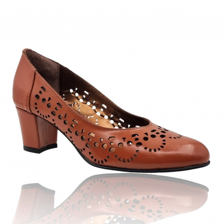 Pantofi cu Toc - Pantofi Damă Eleganți Din Piele Naturală 16069