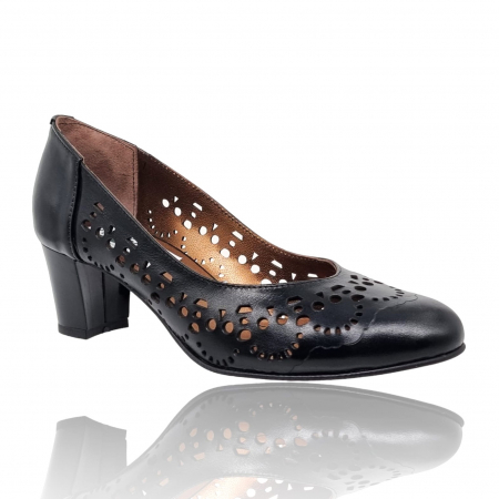 Pantofi cu Toc - Pantofi Damă Eleganți Din Piele Naturală 16070