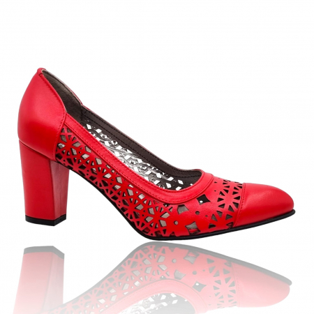Pantofi Damă Eleganți Din Piele Naturală 16081 [5]