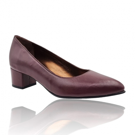 Pantofi cu Toc - Pantofi Damă Eleganți Din Piele Naturală 16092
