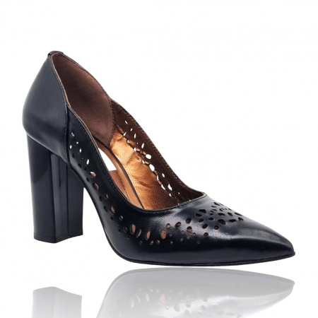 Pantofi cu Toc - Pantofi Damă Eleganți Din Piele Naturală 16098
