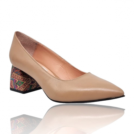 Pantofi cu Toc - Pantofi Damă Eleganți Din Piele Naturală 16107