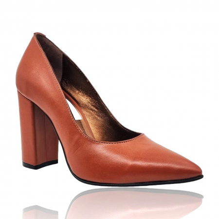 Pantofi cu Toc - Pantofi Damă Eleganți Din Piele Naturală 16110