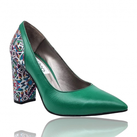 Pantofi cu Toc - Pantofi Damă Eleganți Din Piele Naturală 16114