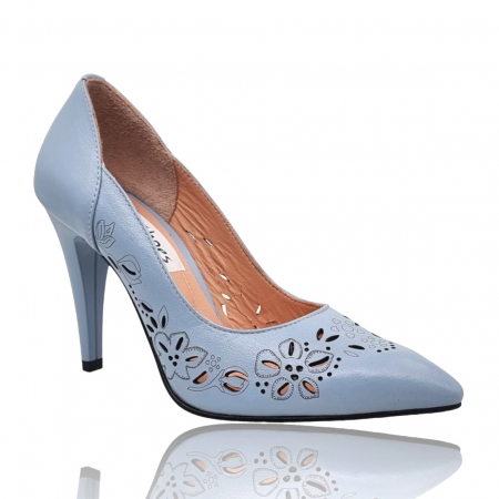 Pantofi cu Toc - Pantofi Damă Eleganți Din Piele Naturală 16117
