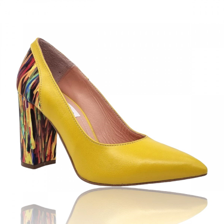 Pantofi cu Toc - Pantofi Damă Eleganți Din Piele Naturală 16122