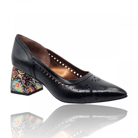 Pantofi cu Toc - Pantofi Damă Eleganți Din Piele Naturală 16124