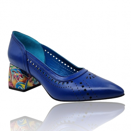 Pantofi cu Toc - Pantofi Damă Eleganți Din Piele Naturală 16126