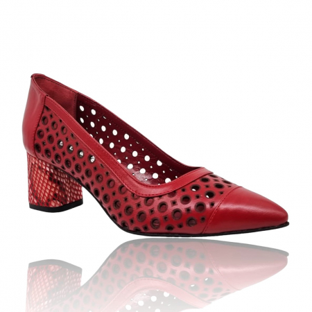 Pantofi cu Toc - Pantofi Damă Eleganți Din Piele Naturală 16133