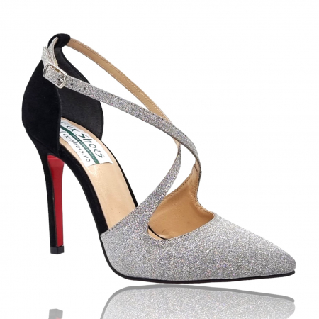 Sandale Elegante Pentru Femei - Pantofi Damă Eleganți Din Piele Naturală 16152