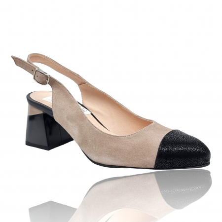 Pantofi Eleganti Pentru Femei - Pantofi Damă Eleganți Din Piele Naturală 16177